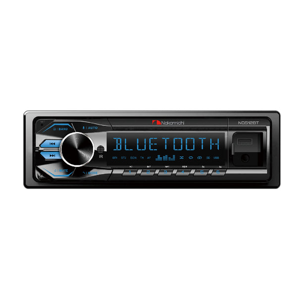 NAKAMICHI NQ711B 1-DIN Bluetooth USB AUX Radio Car Stereo Digital Media  Receiver 